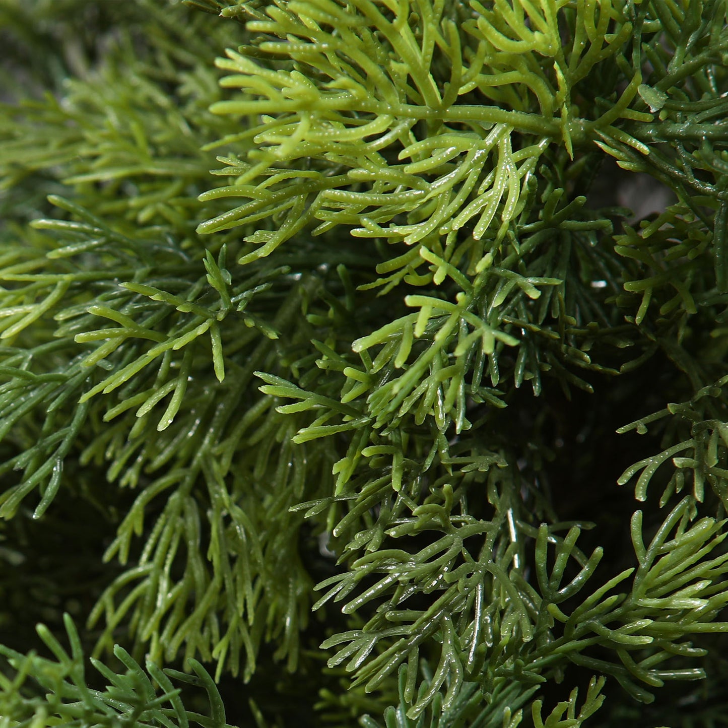 CROSOFMI Artificial Plants Outdoor 95 cm Fake Cedar Tree Large Faux Plants With Plastics Pots for Garden Front Porch Decoration (1 Pack)